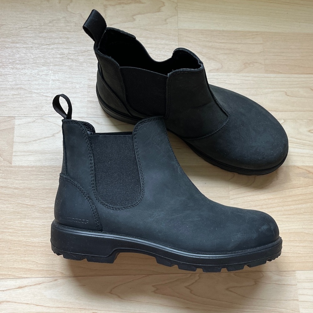 Aldo Waterproof Leather Ankle Boots